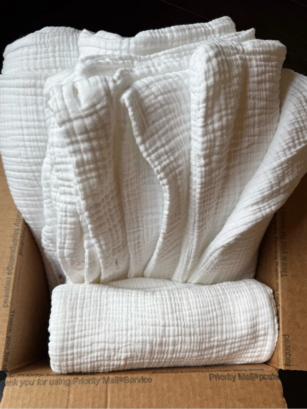NWOT - Quince Organic Airy Cotton Gauze Duvet Set - Twin